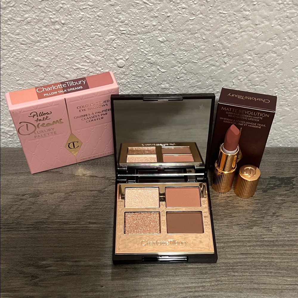 Charlotte Tilbury Pillow Talk Dreams Eyeshadow & Pillow Tall Matte Lipstick
